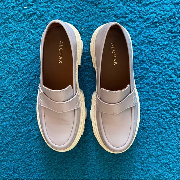 Aloha Trailblazer chunky platform loafer in lavender - Picture 2 of 4
